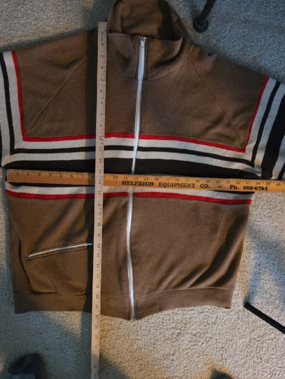 Vintage J.C.pennys Tennis Apparel Sweater With Flaws!